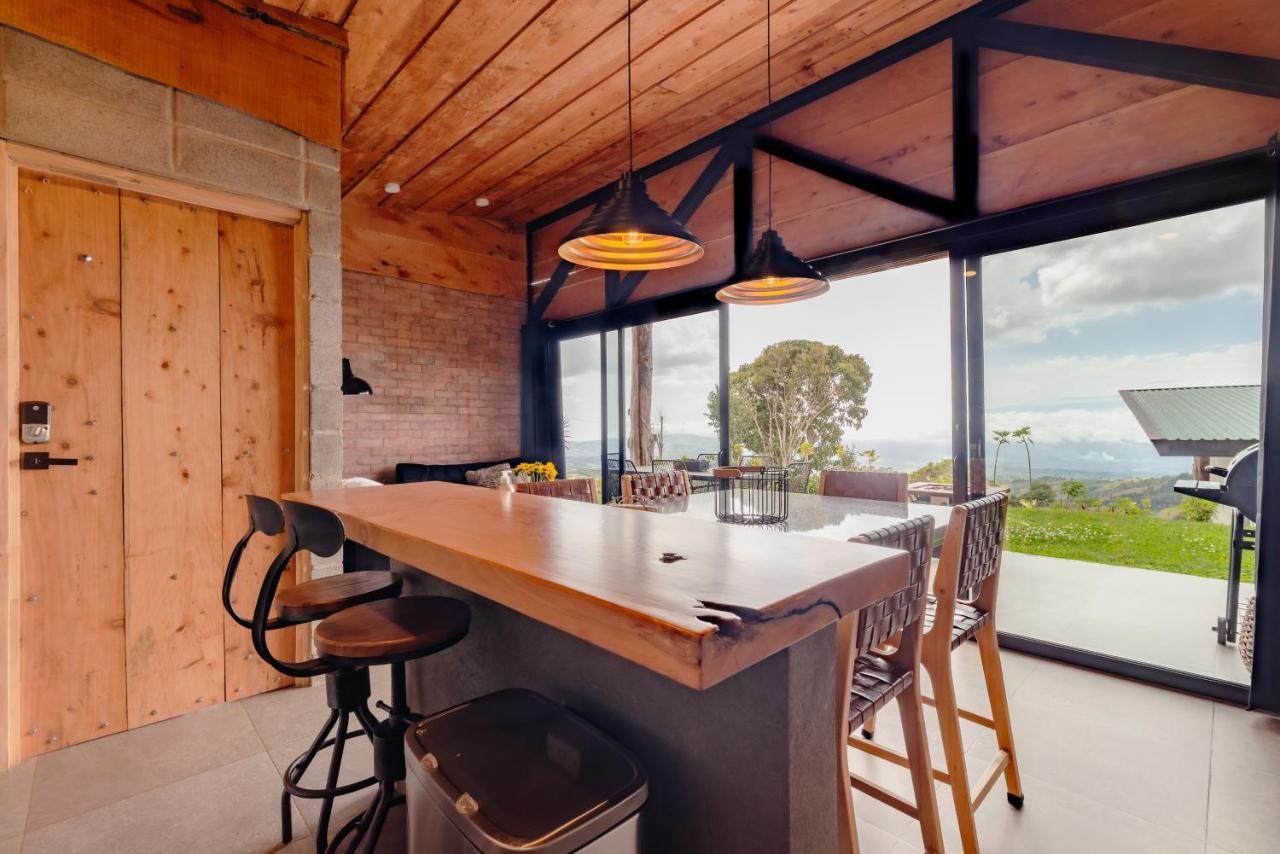 Espectacular Cabana Moderna De Montana + Bosque Nuboso +Wifi Zarcero Eksteriør billede